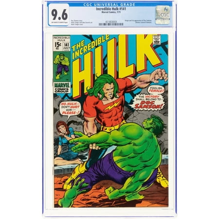 Incredible Hulk #141 - CGC 9.6 Comic Book