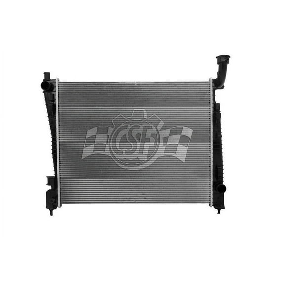 CSF 3543 1 Row Plastic Tank Aluminum Core Radiator
