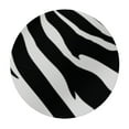 thumbnail image 4 of BCIIG Zebra Print Round Table Cover Stain Resistant Washable Indoor Outdoor Tablecloth Kitchen Dining Wedding Parties 100% Polyester Fiber 54-58, 4 of 8