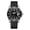 MY-H3-2QZ Black Waffle Strap, variant on Professional Men's Dive Watch, Japan Quartz Movement, 200m Water Resistance, Luminous Dial, Date Window, 41mm Black Men Watch