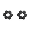 thumbnail image 3 of Tholdsy Pack of 6 Thumbstick Silicone Protector Maintenance Replacement Caps Spare Joystick Parts Console Covers Game Repair for PSVita Negro 2piezas, 3 of 6