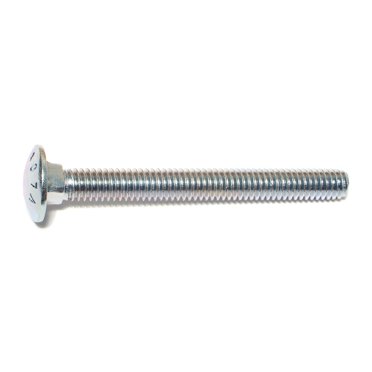 Prime-Line 1/4 In.-20 X 1-7/8 In. Zinc Plated Carriage Bolts With