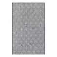 thumbnail image 2 of Unique Loom Outdoor Trellis Collection Area Rug - Deco Trellis (3' 1" x 5' 3" Rectangle Charcoal/Ivory), 2 of 6