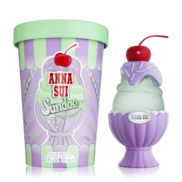 Perfume Anna Sui Sundae Violet Vibe Eau de Toilette para mujer, 50 ml