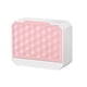 thumbnail image 1 of Caja de esponja con tapa Drenaje montado en la pared Caja de almacenamiento Organizador de fregadoras para baño de cocina, Rejilla única, Rosa Advancent HA003968-01, 1 of 5