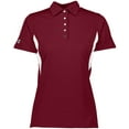 thumbnail image 3 of Holloway Sportswear L Womens SHARKBITE POLO Cardinal/White 222308, 3 of 4