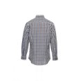 thumbnail image 3 of Men's Blue Plaid Button Down Shirt, 3 of 4