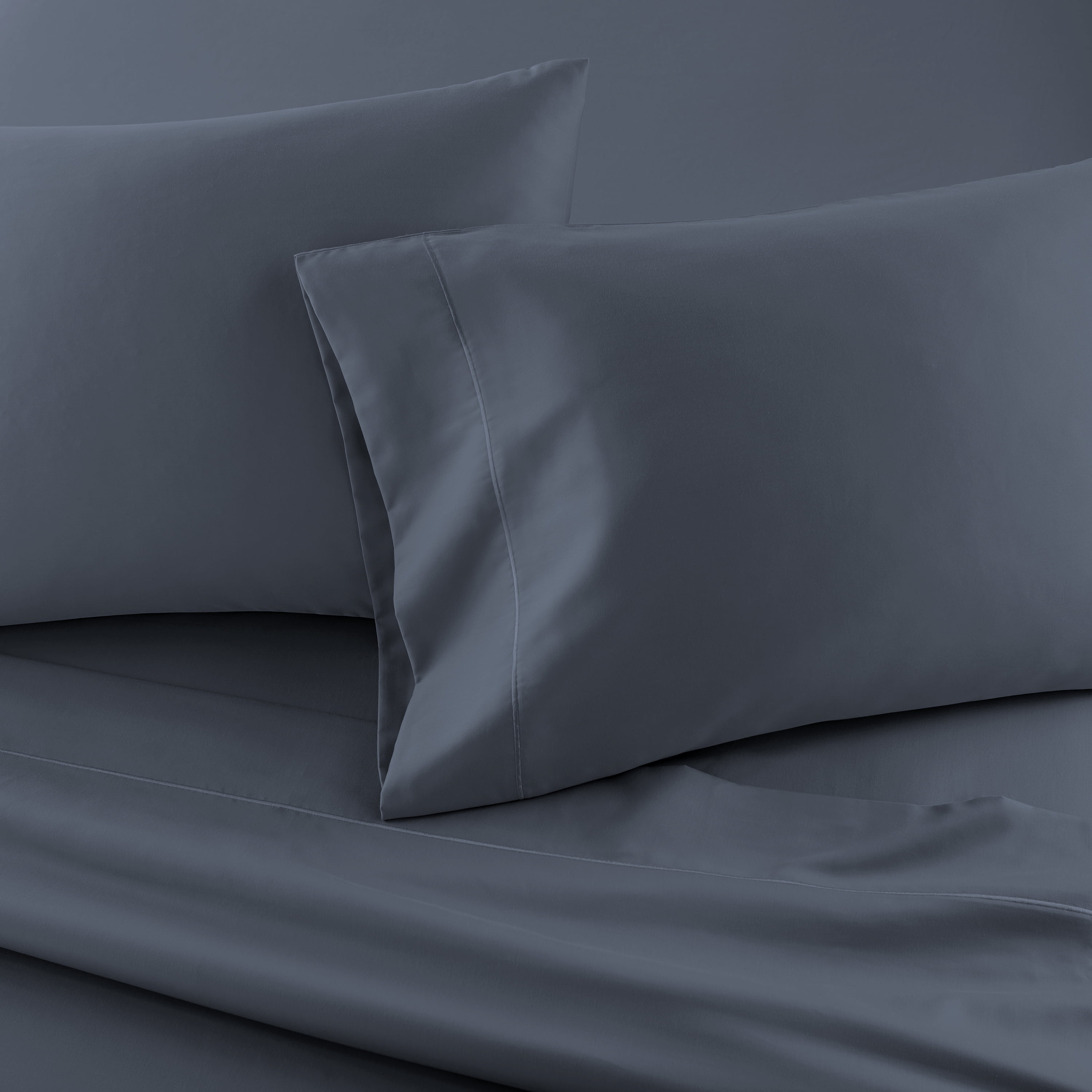 Better Homes & Gardens 2-Piece 400 Thread Count Blue Moonlight Performance HYGROCOTTON® Pillowcase Set, King
