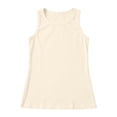 thumbnail image 3 of Lullu Girls Athletic Racerback Tank Top Casual Solid Crewneck Sleeveless Shirt, Sizes 4-14, 3 of 8