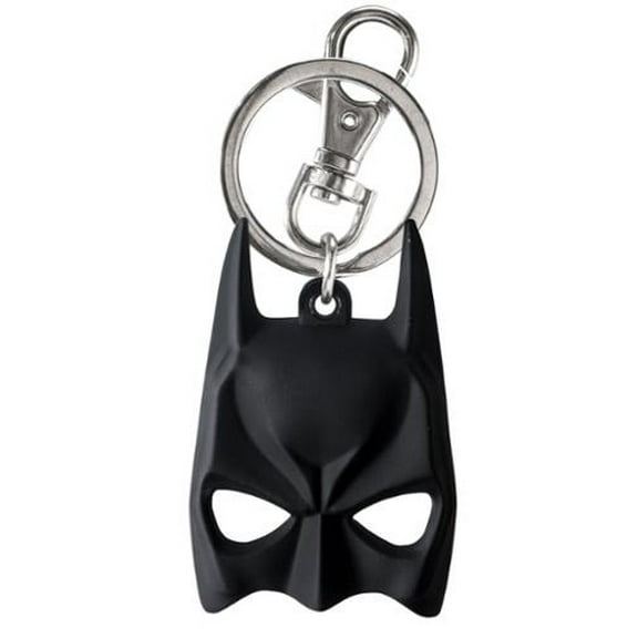 Comics Pewter Key Ring: Batman Mask (Rubber Coating)