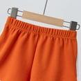 thumbnail image 5 of Unisex Kids Solid Athletic Shorts, White Binding Elastic Waist Summer Beach Sports Shorts for Boys Girls 2â12 Years, 5 of 7