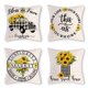 thumbnail image 2 of Funda de almohada impresa, cojín de tiro floral, funda de cojín lavable, decoración, dormitorio, accesorios de Año Nuevo, 4 piezas Worallymy JD709783300, 2 of 5