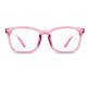 thumbnail image 2 of Sonducket 4 piezas Anti luz azul gafas de lectura bisagras de resorte marco rectangular de vidrio hombres mujeres gafas Cameo Type2 NO2, 2 of 6