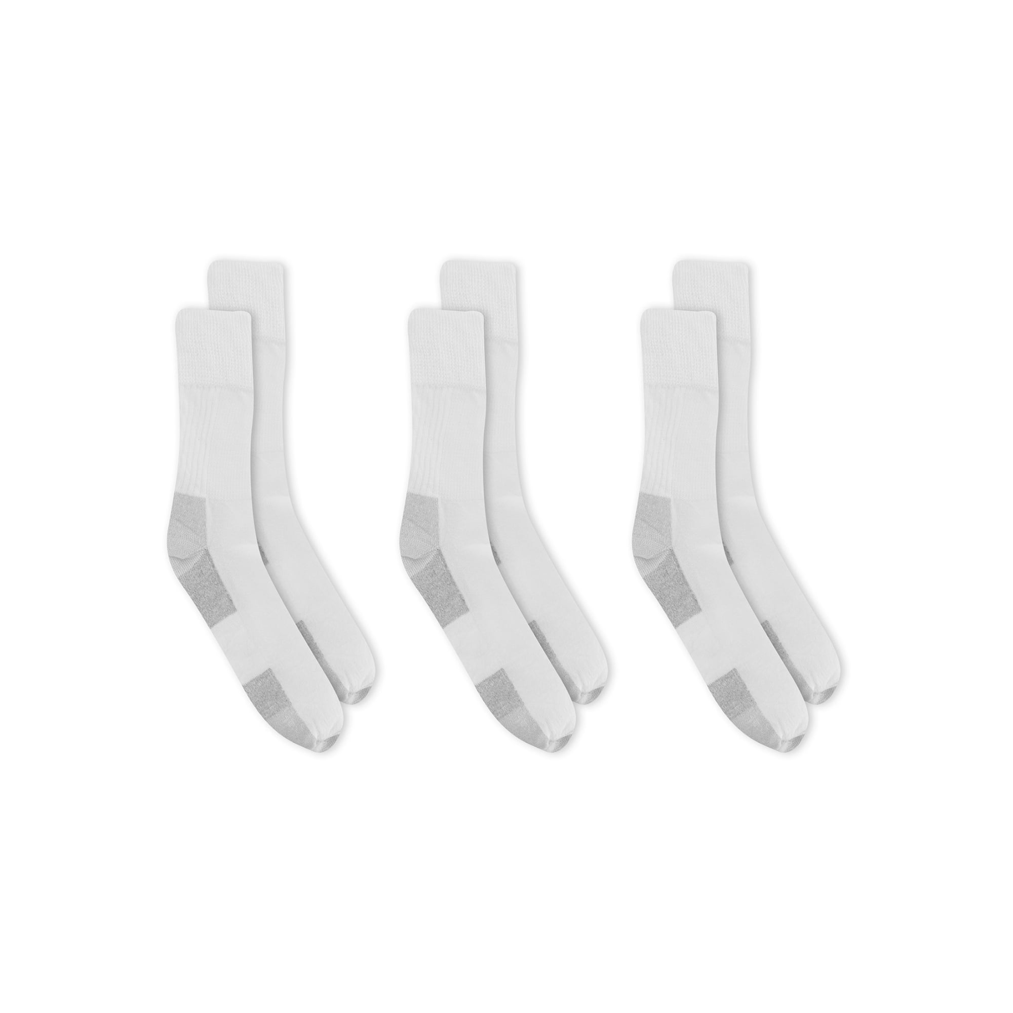 Dr. Scholl's Men's Big and Tall Advanced Relief Blister Guard® Crew Socks, 3-Pack