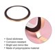 thumbnail image 3 of Metalizado Poliéster Película Cinta Adhesivo Espejo Acabado Decoración Cinta para Detallar Acento Pared, Gráfica Artes, Guardarropa Artesanía Cinta 50m x 4mm, Rosa Dorado Tono, 3 of 5
