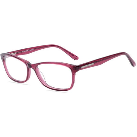 Hard Candy Womens Prescription Glasses, HC08 Dark Pink