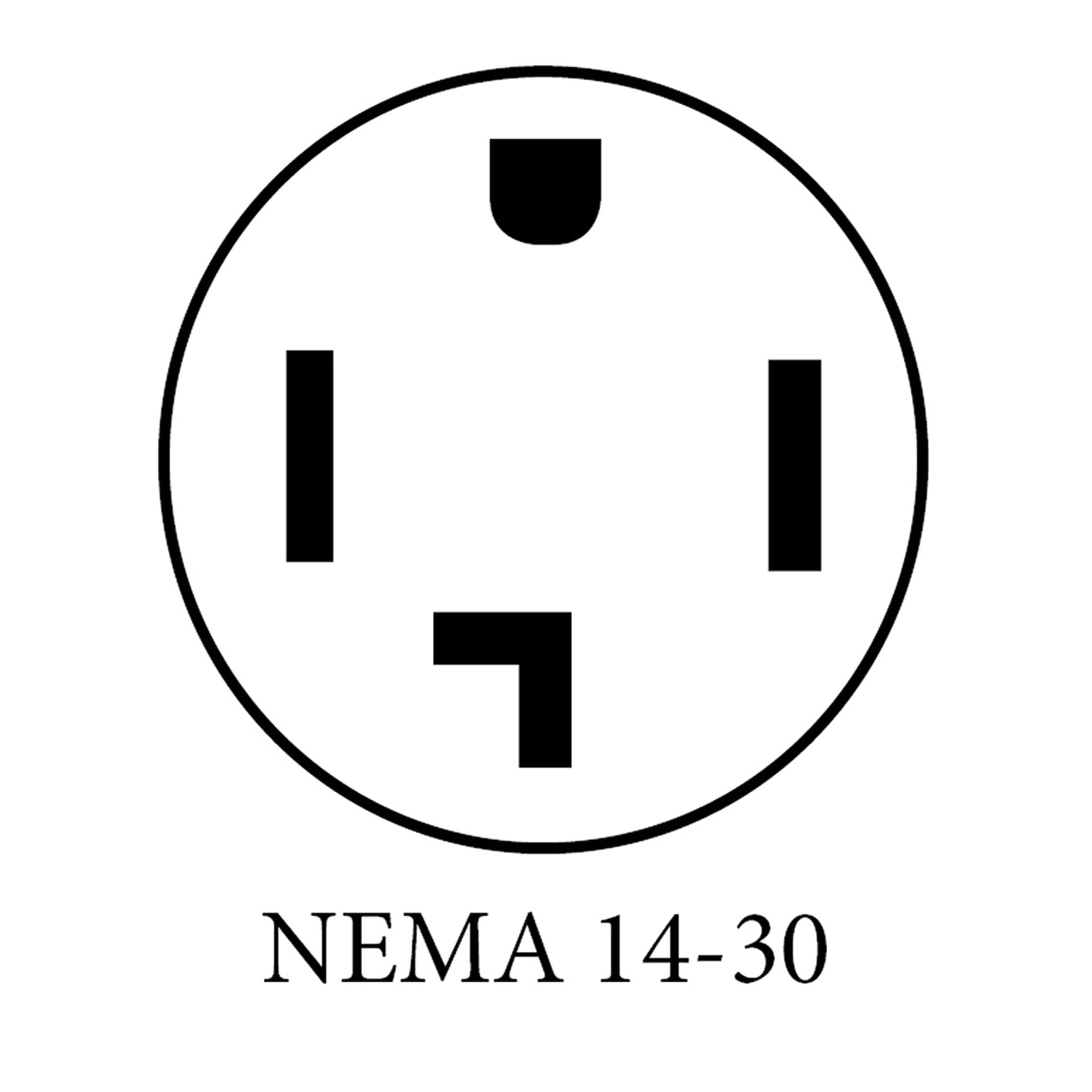 AmazingE 16A, Level 2 EV Charger, NEMA 14-30 plug, includes Cable Wrap -  Walmart.com