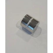 Neodymium Rare Earth Magnets Disc 8mm x 5mm Grade N52 Nickel Coated Package of 2 Magnets-US Shipping Included