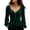 Green, variant on Women's Halloween Velvet Shirts Lantern Long Sleeve Vneck Front Lace-up Tops Slim Fit Weekend Party Outfits