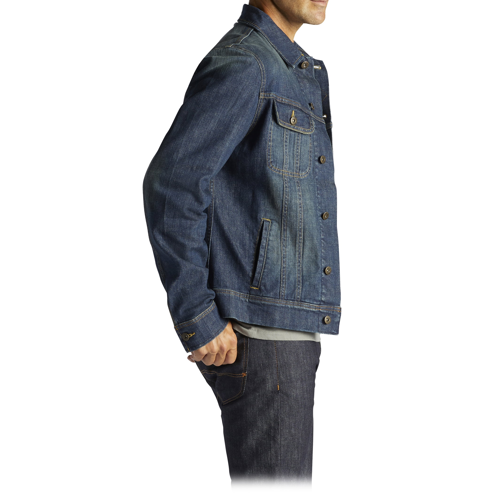 Lee Men's Classic American Denim Jacket - Walmart.com Lee Men's Classic American Denim Jacket - Walmart.com