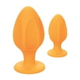 thumbnail image 4 of Cheeky Orange Textured Butt Plug Set, 4 of 5