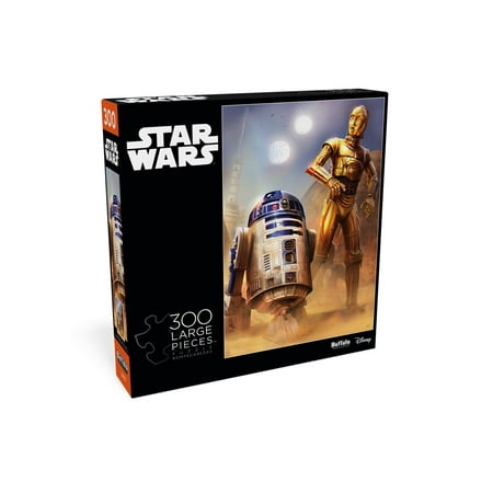 Buffalo Games 300-Piece Star Wars Droids at Tatooine Interlocking Jigsaw Puzzle