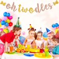 thumbnail image 4 of Banner de fiesta RICHHA Glitter Oh Twoodles para el segundo cumpleaños del bebé, 4 of 6