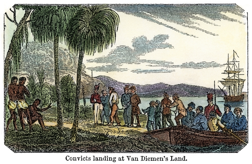 Australia Convicts 1804 Nthe Arrival In