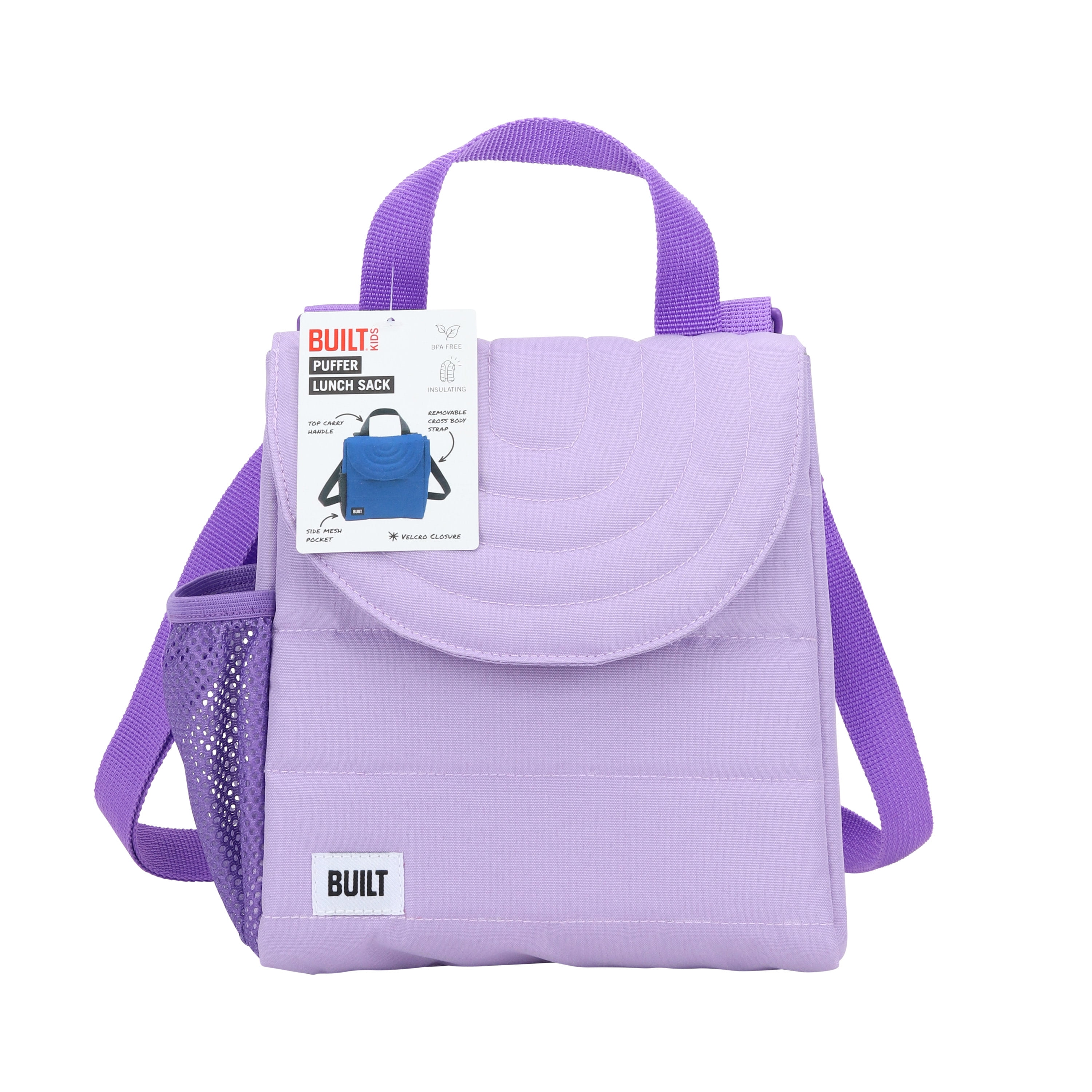 Purple lunch tote deals