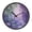 Water Lilies and Weeping Willows, variant on Voice Activated Clock with Glow Light 12 Inch Large Silent Wall Clock Battery Operated for Home Decor Large Dandelions