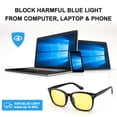 thumbnail image 4 of Gafas de luz azul Cyxus 8082Y01 para hombres y mujeres con bloqueo UV, 4 of 7