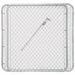 thumbnail image 2 of Midwest Air 328402A 10 ft. x 48 in. Bent Frame Chain Link Drive Gate, 2 of 2