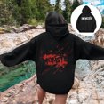 thumbnail image 2 of WEAIXIMIUNG Robe Chandail en Molleton Filles Imprimé Sweat à Capuche pour Femmes Automne et Hiver, 2 of 5