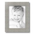 thumbnail image 2 of ArtToFrames 9" x 12" Metallic Deco Silver Picture Frame, 9x12 inch Silver MDF Poster Frame (WOM-4501), 2 of 7
