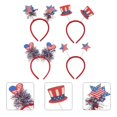 thumbnail image 3 of 4PCS Independence Day Party Hair Hoops Funny Independence Day Headdress 4 Styles, 3 of 3