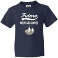 thumbnail image 3 of Inktastic Future Mountain Climber Hiking Youth T-Shirt, 3 of 5