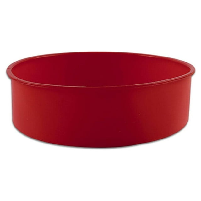 Silicone Cake Mold Round Baking Oven Microwave Heat Resistant Bakeware DIY Mould Bread Baking for Chocolate Birthday Wedding 8 Inch Cake Mold