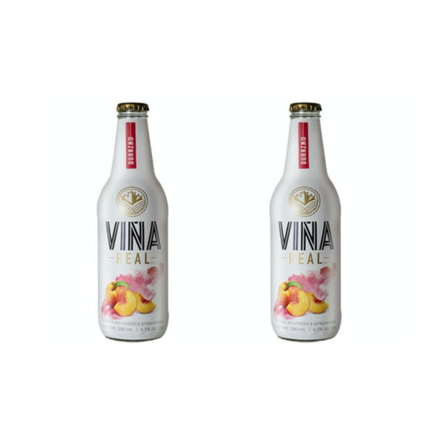 Pack de 2 Cooler Viña Real Durazno 330 ml Generico Durazno