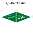 thumbnail image 3 of VOWFOO Golf Themed Toothpick Flags, 20 PCS Par 19 Let's Par-Tee Birthday Cocktail Picks Mini Stick Cupcake Toppers for 19th Birthday Party Food Bar Decorations, 3 of 7