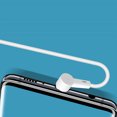 thumbnail image 5 of axGear 3Ft USB to Lightning Cable Right Angle 90 Degree Fast Charging Cable with Socket for Easy Storage (White Only), 5 of 5