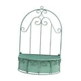 thumbnail image 2 of Hanging Flower Pot Window Shape Garden Wall Planter Iron Build for Outdoor Balcony Patio Spaces, 2 of 9