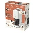 thumbnail image 4 of Beautiful Perfect Grind™ Programmable Single Serve Coffee Maker, White Icing by Drew Barrymore, 4 of 18