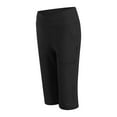 thumbnail image 5 of vigerkar Womens Yoga Capri Pants High Waist Capri Leggings with Pockets Wide Leg Exercise Workout Summer Pants 2025 Black, S, 5 of 6