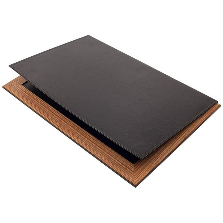 Prestige Luxury Wooden & Leather 8 Pieces Desk Set Desk Organizer
