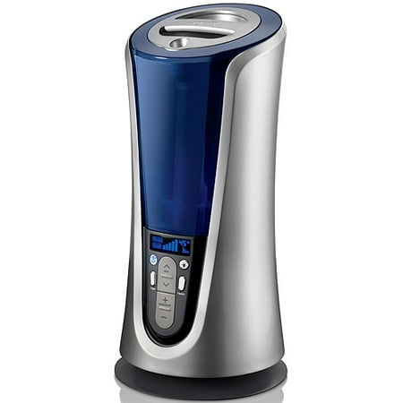 UPC 031262059390 product image for HoMedics Warm and Cool Mist Ultrasonic Tower Humidifier, UHE-WM85, Silver | upcitemdb.com