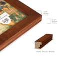 thumbnail image 3 of Traditional Walnut Tone Picture Frame, 8 x 10, 3 of 7