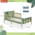 thumbnail image 6 of Fisher Price Fauna Collection Safari Dreams Toddler Bed by  Dream On Me, 6 of 8