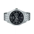 thumbnail image 3 of Casio Standard Analog Stainless Steel Black Dial Quartz MTP-E340D-1AV Men's Watch, 3 of 3