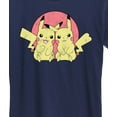 thumbnail image 3 of Pokémon - Pikachus In Circle- Women's Short Sleeve Graphic T-Shirt, 3 of 5