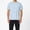 Light Blue, variant on BVnarty Men's Solid Thin‑Knit Relaxed‑Fit Crew Neck Short Sleeve T‑Shirt, Soft Summer Streetwear Tops Beige XXXXL